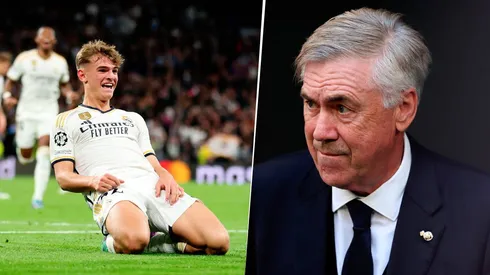 Ancelotti se deshizo en elogios para con Nico Paz