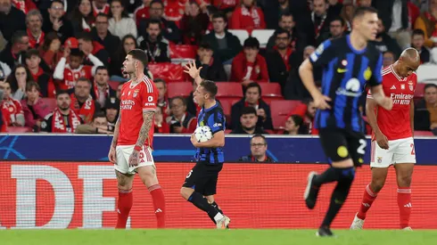 En un partidazo, Inter le empató a Benfica y lo dejó al borde de no entrar a la Europa League