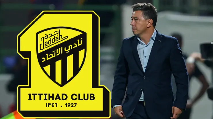 Marcelo Gallardo tiene su tercer partido como DT de Al Ittihad.