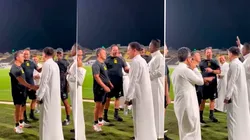 Al ex entrenador de River le recordaron uno de los triunfos más importantes de su carrera.