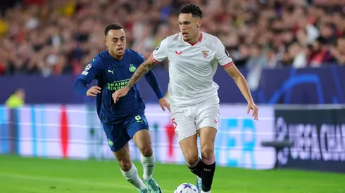 Ocampos, responsable de la derrota de Sevilla.