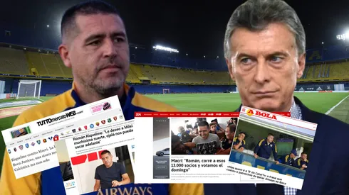 Los medios del mundo también están pendientes de las elecciones en Boca. Getty Images.