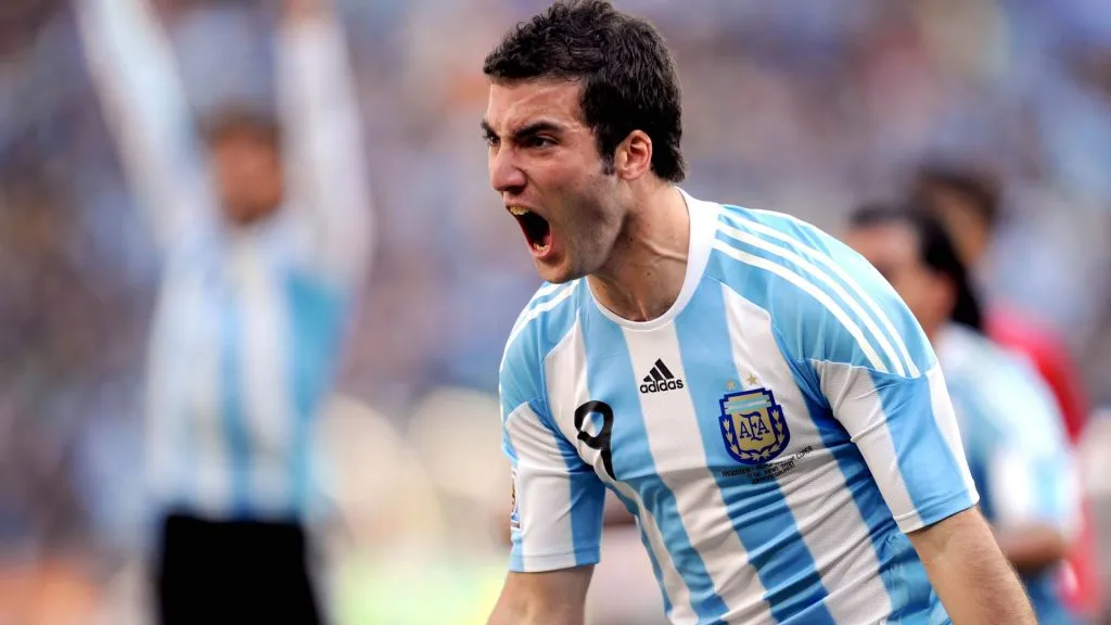 Higuaín se destacó en una etapa sin títulos para el seleccionado argentino (Imago)