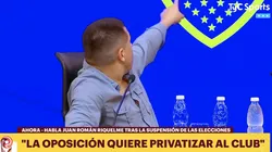 Juan Román Riquelme generó más de una ovación.