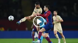 Alan Varela ante Robert Lewandowski.