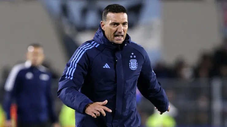 Scaloni, el DT de Argentina.