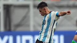 Claudio Echeverri en acción.