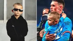 La nueva estrella del Manchester City: el hijo de Phil Foden, modelo con 4 años