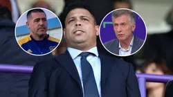 Mauricio Macri contó que Ronaldo le dijo que se quiso contactar con Boca y que Juan Román Riquelme no le respondió. Getty Images.