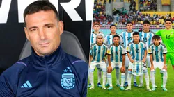 Lionel Scaloni dijo que le despertó orgullo el rendimiento y el comportamiento de la Selección Argentina Sub 17 en el Mundial de Indonesia. Getty Images.