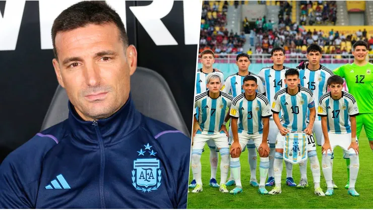 Lionel Scaloni dijo que le despertó orgullo el rendimiento y el comportamiento de la Selección Argentina Sub 17 en el Mundial de Indonesia. Getty Images.