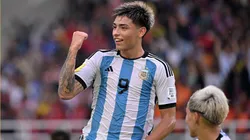 Agustín Ruberto, el nueve que le hizo tres goles a Alemania en el Mundial Sub 17, se sumará al plantel profesional de River para 2024. @Argentina