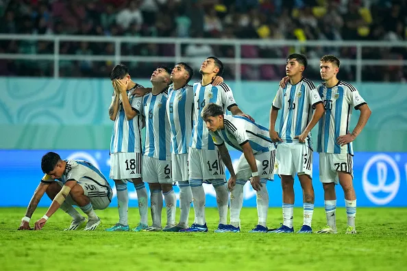Dolorosa eliminación de Argentina en el Mundial Sub 17. (Foto: @fifaworldcup_es)