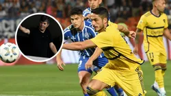 Tras quedar en offside con Figal, Pergolini atacó a Riquelme usando a otro jugador de Boca