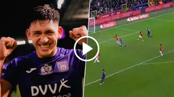 Vázquez le dio la victoria a Anderlecht.