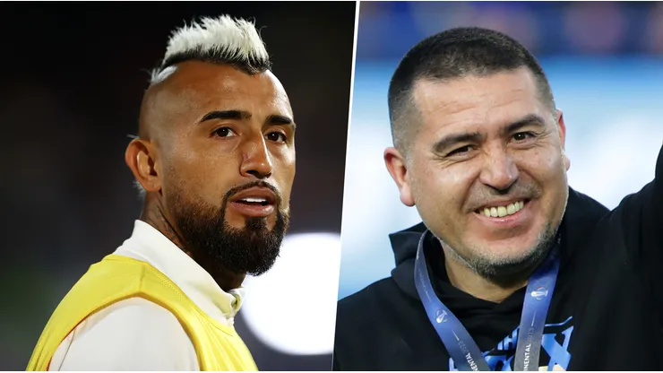 Riquelme reconoció el interés de Boca por Vidal.