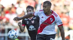 River no tuvo un buen partido en Avellaneda.