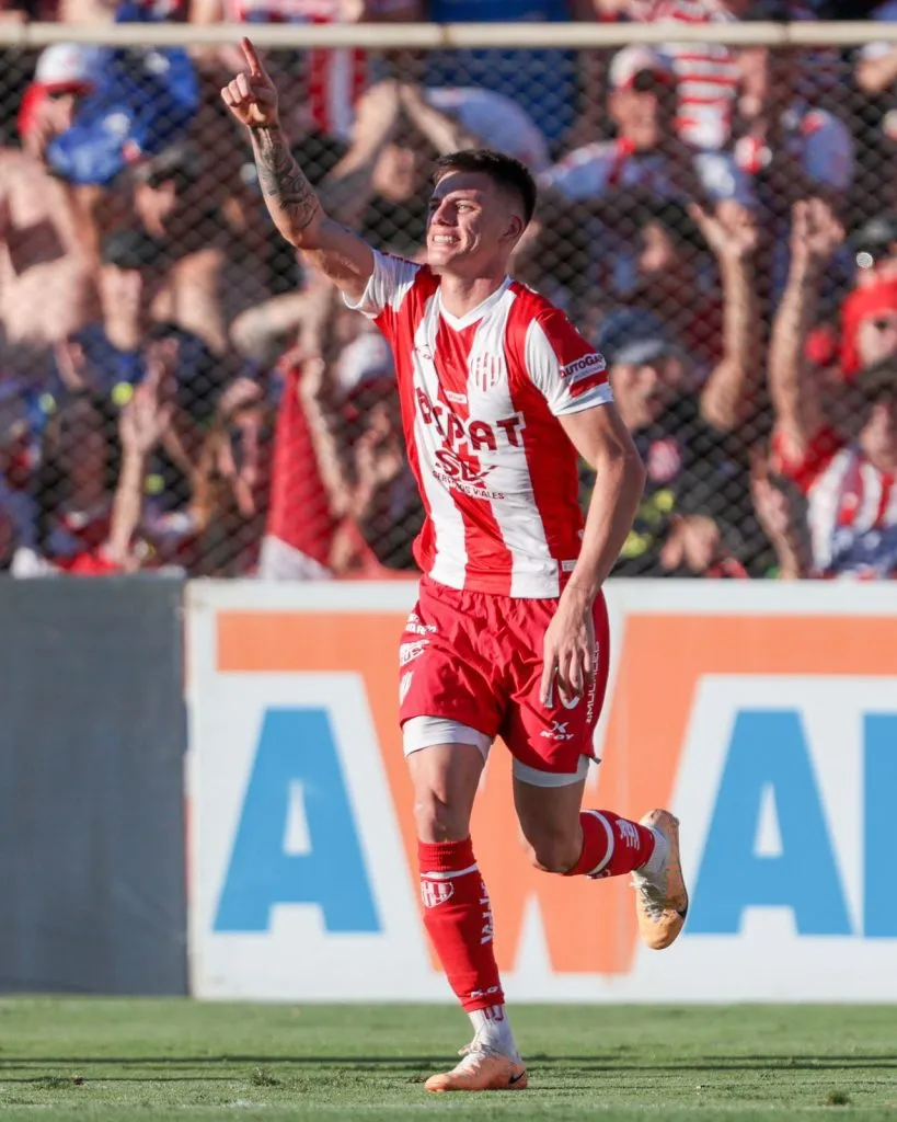 Kevin Zenón, autor del gol con el que Unión se salvó del descenso. (Prensa Unión)