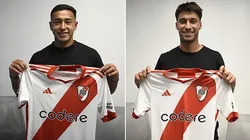 Enzo Rubio y Talo Colletta firmaron su primer contrato.