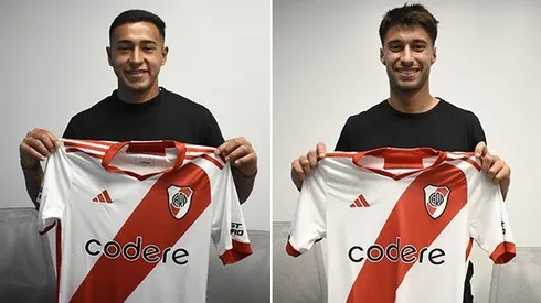 Enzo Rubio y Talo Colletta firmaron su primer contrato.