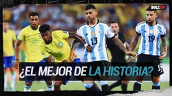 El Cuti Romero, plena seguridad en la defensa argentina.