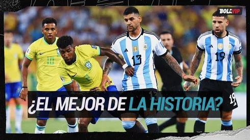 El Cuti Romero, plena seguridad en la defensa argentina.