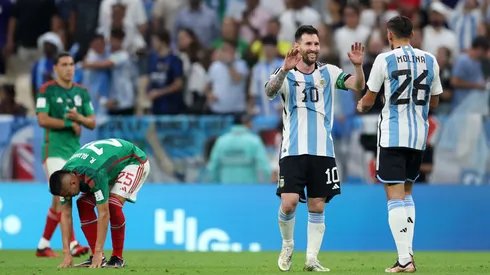 La Selección Argentina derrotaba a México y superaba un momento complicado.