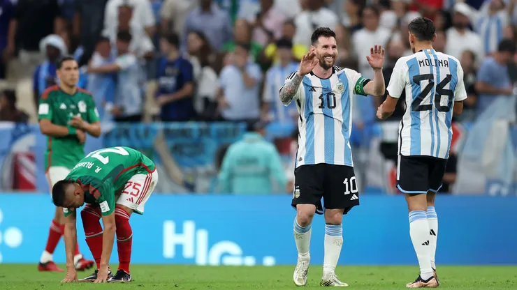 La Selección Argentina derrotaba a México y superaba un momento complicado.