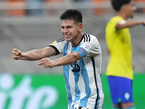 Echeverri, tras la goleada a Brasil: "Sexo"