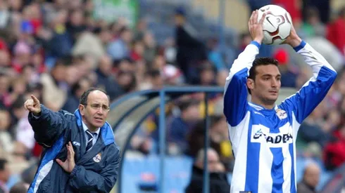 Irureta y Scaloni en Deportivo La Coruña.