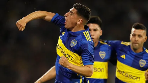 Miguel Merentiel, el gran goleador de Boca en el 2023.