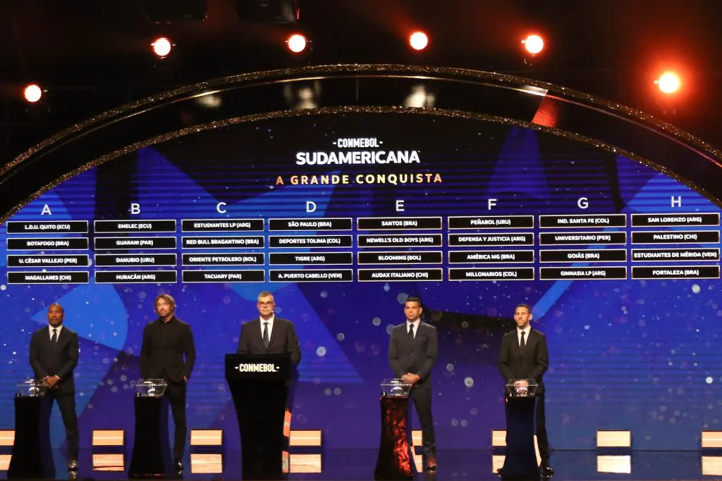 Boca se encamina a ser parte del sorteo para la confección de la zona de grupos de la Copa Sudamericana 2024. Getty Images.