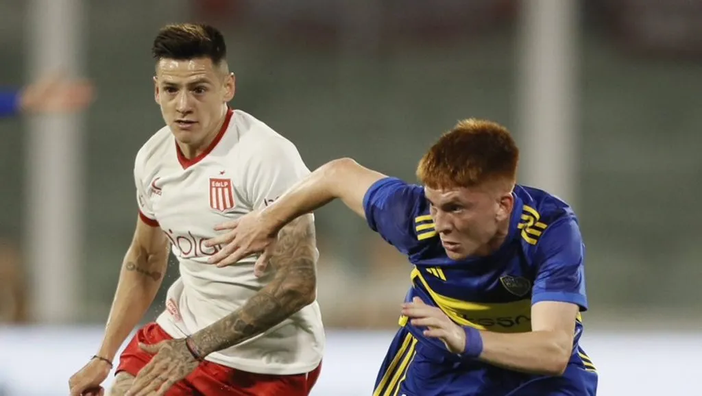 Partido vibrante entre Boca y Estudiantes. (Foto: Prensa Boca)