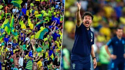 Los polémicos dichos de Diniz contra los fans de Brasil.