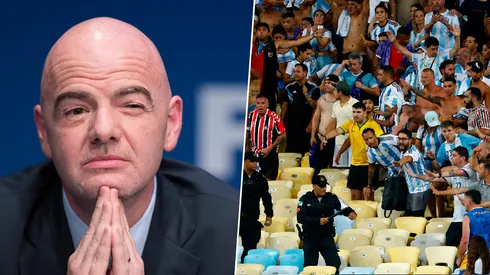 El máximo mandatario del fútbol no esquivó la polémica de las Eliminatorias.