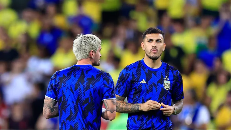 No se vio: el obsceno gesto de Paredes a la hinchada de Brasil tras la victoria de Argentina