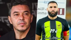 Gallardo se hartó de las ausencias de Karim Benzema.