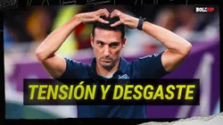 El DT de la Albiceleste puso en duda su continuidad en el cargo.