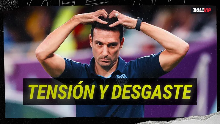 El DT de la Albiceleste puso en duda su continuidad en el cargo.