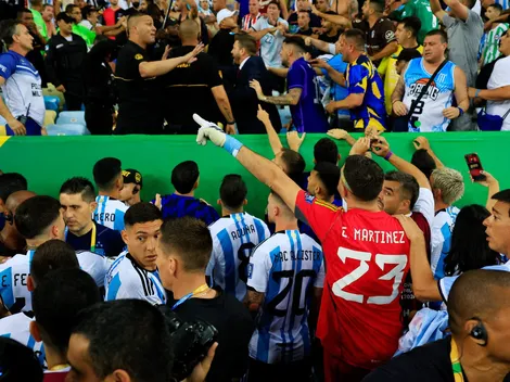Dibu Martínez se expresó tras ayudar a los hinchas argentinos por la represión en Brasil: "Lamentable"