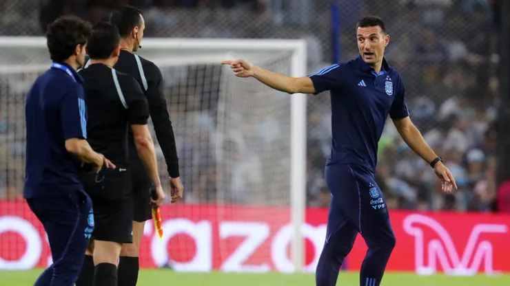 Scaloni puso en duda su continuidad en la Selección Argentina.