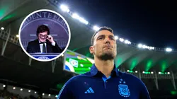 El like de Milei sobre la posible salida de Scaloni de la Selección