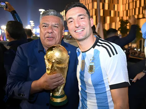 Chiqui Tapia rompió el silencio en medio de la incertidumbre por la continuidad de Scaloni