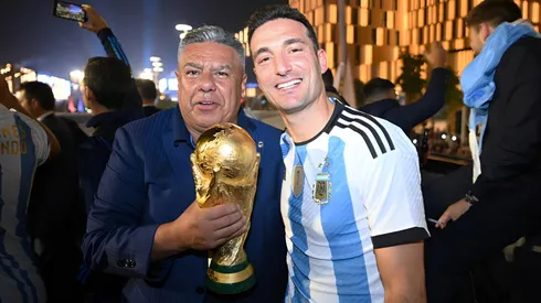 Scaloni y Tapia habrían tenido algunas rispideces tras el Mundial.