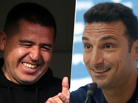 "Es ahora, Román": los hinchas de Boca, enloquecidos pidiendo a Scaloni