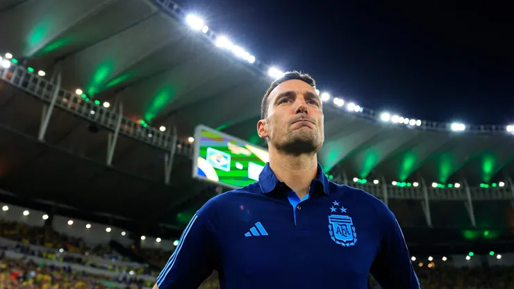 Scaloni sorprendió a todos al poner en duda su continuidad en la Selección (Getty Images).