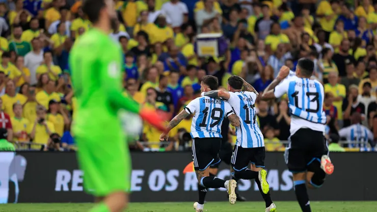 Argentina le cortó un invicto de 65 partidos a Brasil en condición de local por Eliminatorias.