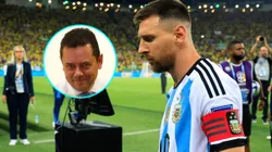 Roncero criticó lo que hizo Messi con la Selección Argentina, pero le salió mal.