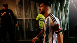 Messi, enfurecido por la represión en el Maracaná.