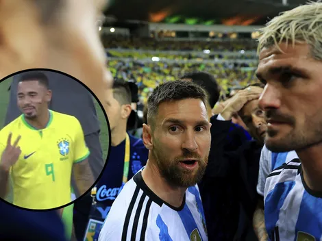 VIDEO | El repudiable gesto de Gabriel Jesús que desató la furia de Messi